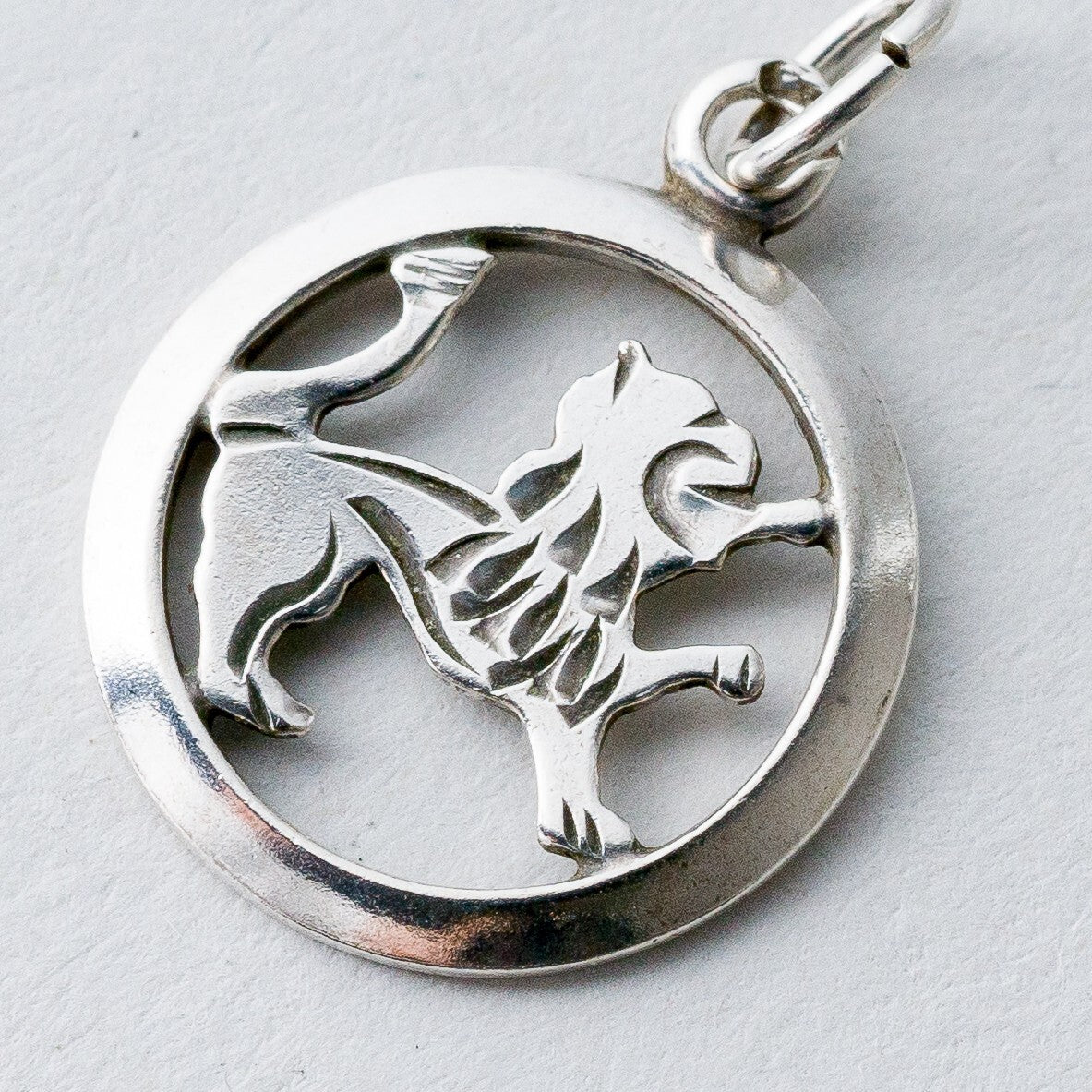 Silber Anhänger Kettenanhänger Löwe 0,82 g6