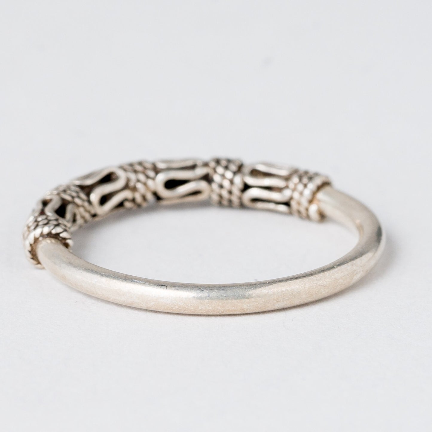 Silber Ring Größe 58 (18,4 mm Ø) 1,97 g3