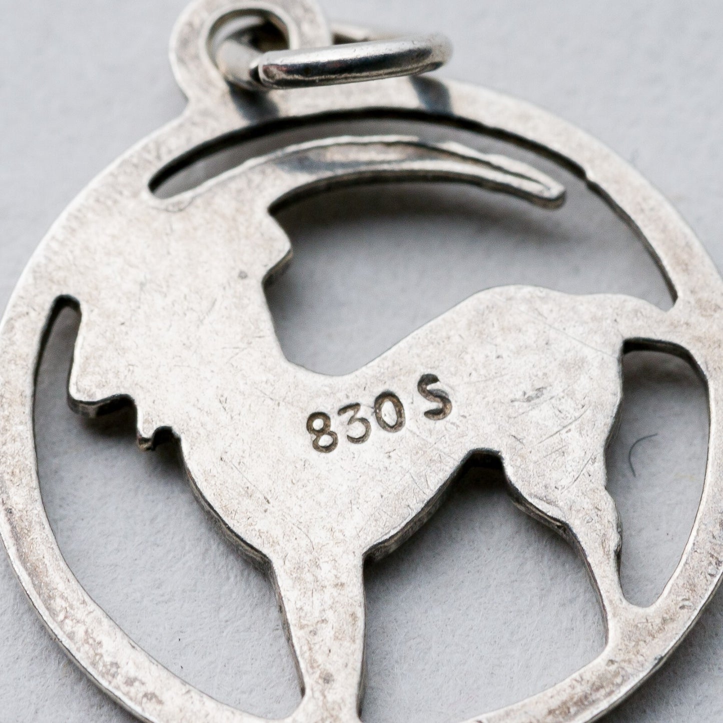 Anhänger Silber 830 Steinbock 2 cm 0,91 g2