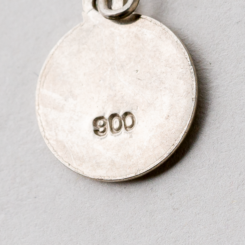 Anhänger Waage 900er Silber 1,19 g 1,7 cm1