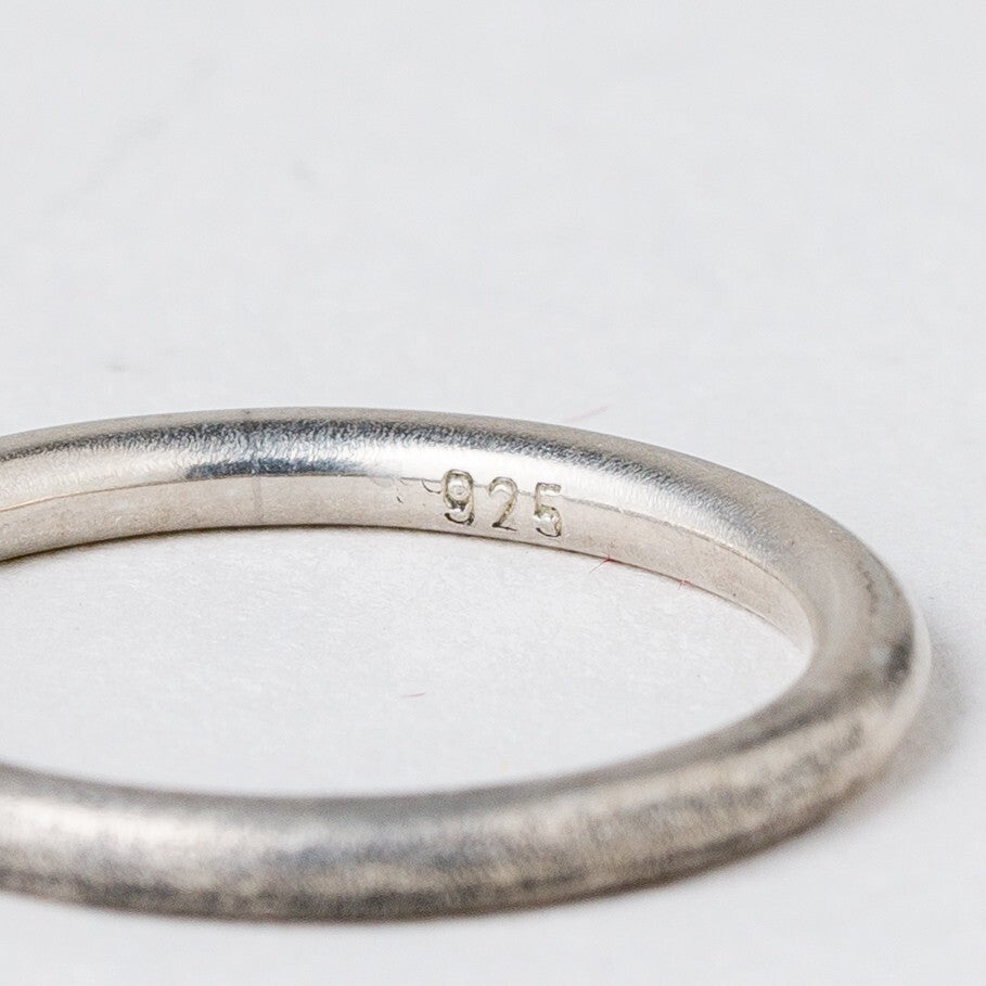 Silber Ring 925 Größe 50 (15,9 mm Ø) 1,78 g4