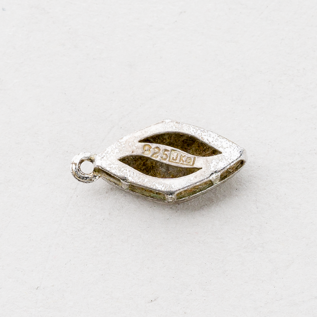 CNC: Anhänger 925er Silber 0,65 g 1,5 cm1
