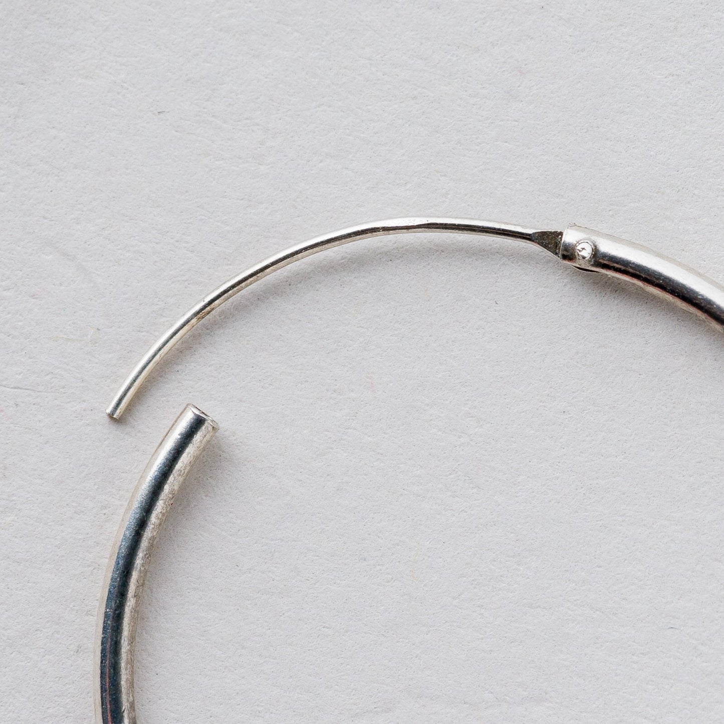 Einzelner Ohrring Creole Silber 0,81 g6