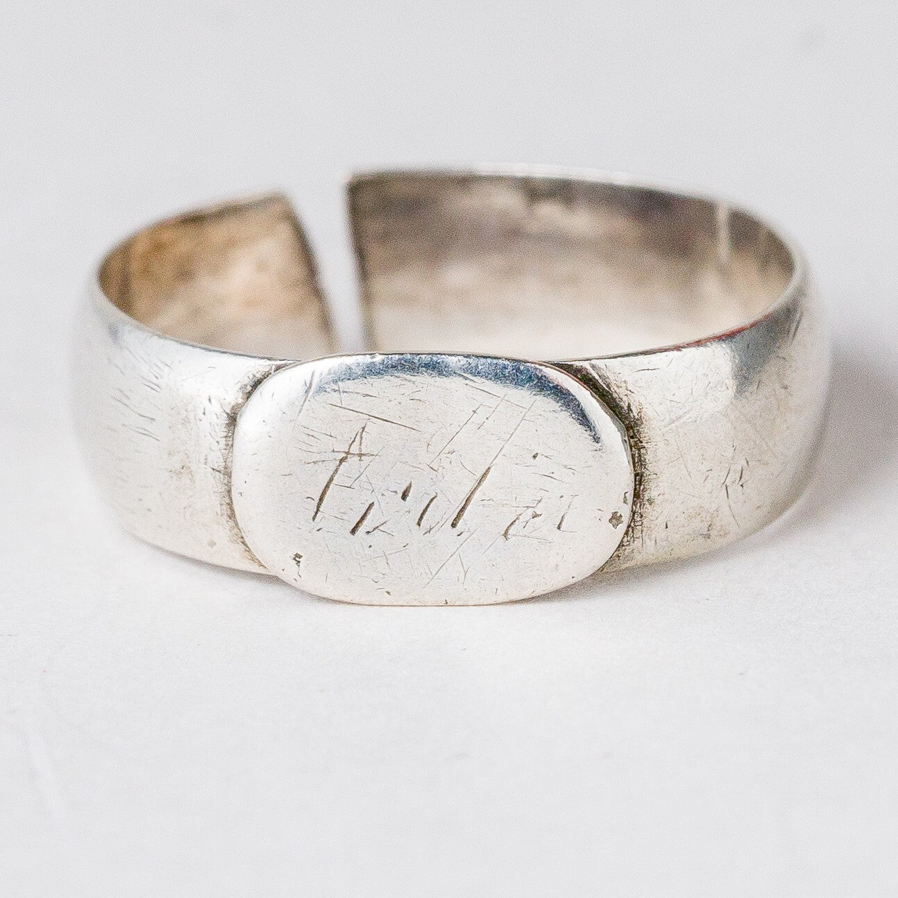 Silber Ring Größe flexibel ca. 52 2,41 g6