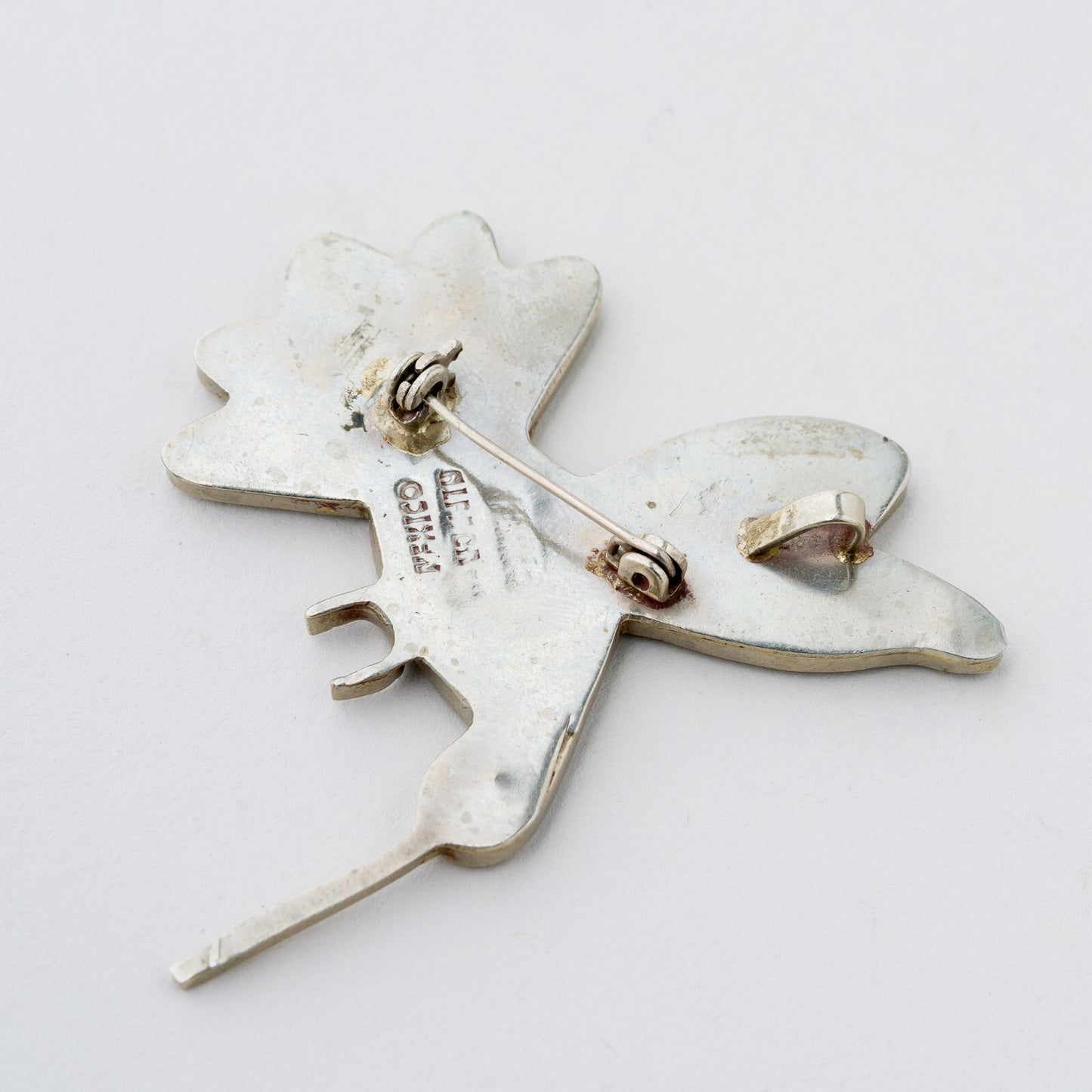 Silber Brosche Perlmutt Kolibri 12,6 g4
