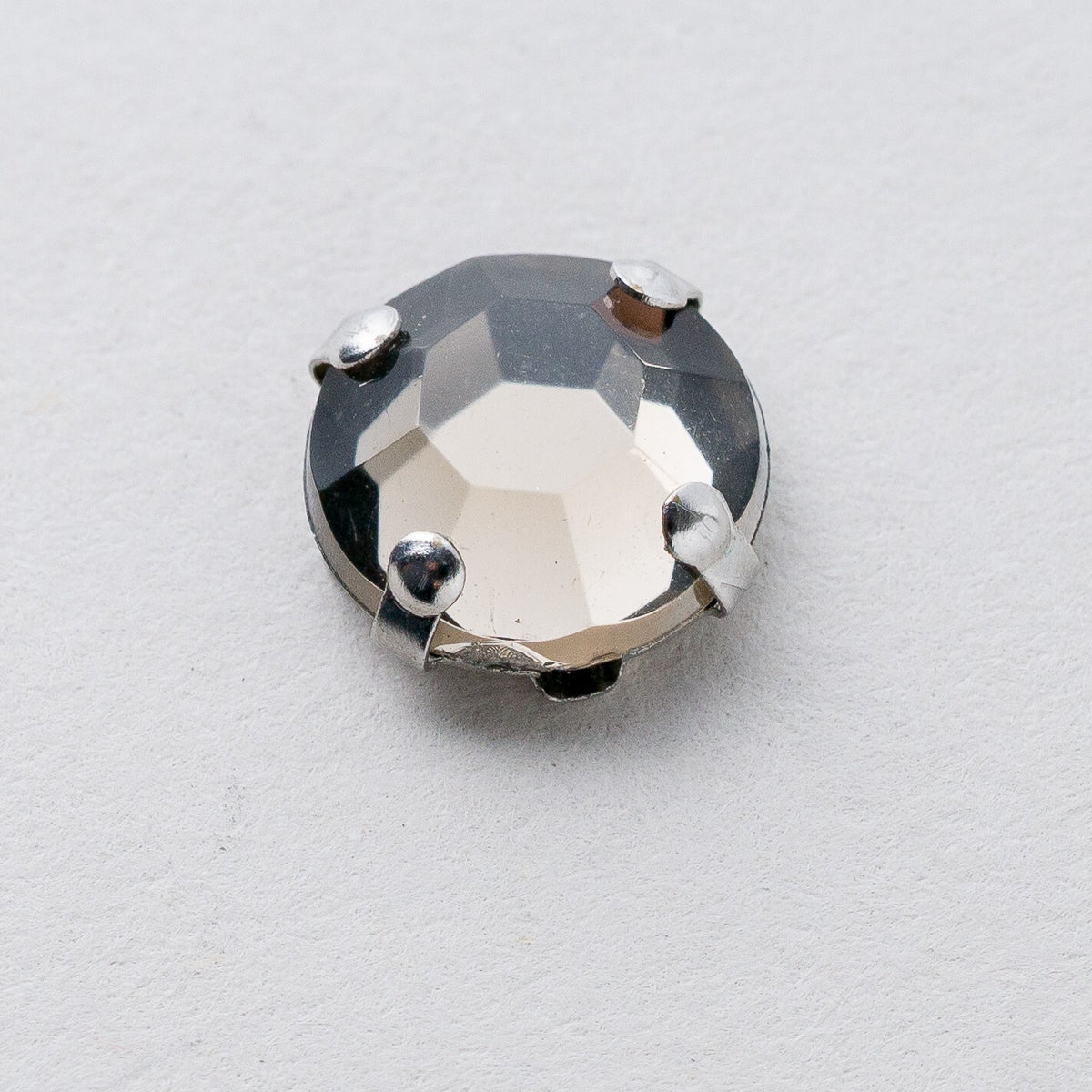 Anhänger Silber Grauer Stein 0,9 cm 0,27 g6