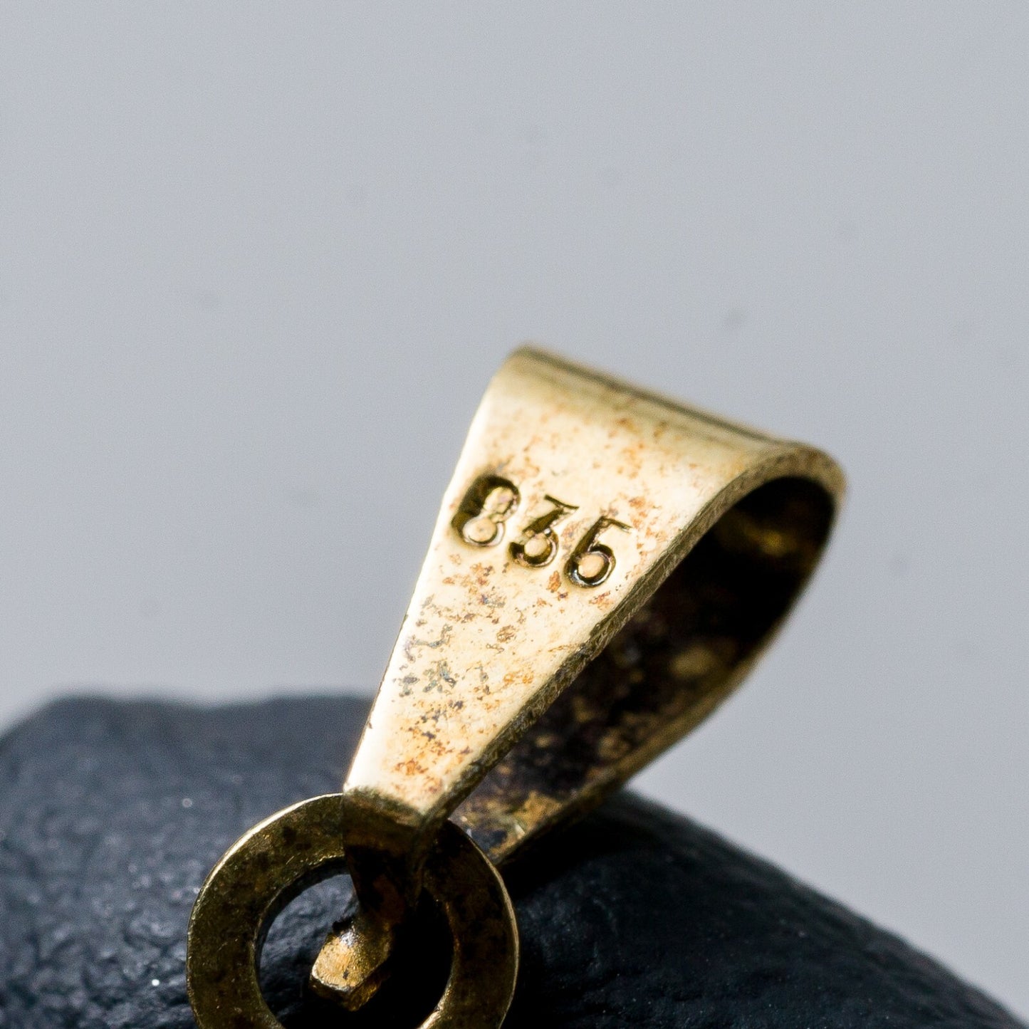 Anhänger 835 Silber vergoldet Medaillon 4,5 cm 8,01 g7