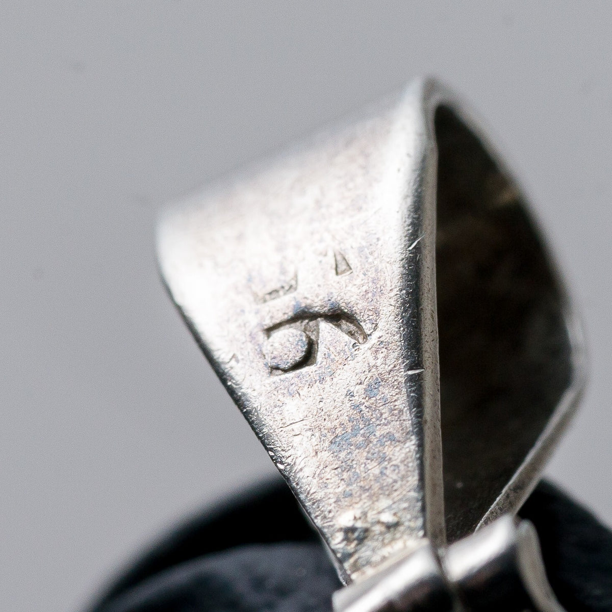 Anhänger Silber Blauer Stein 3,3 cm 4,26 g6
