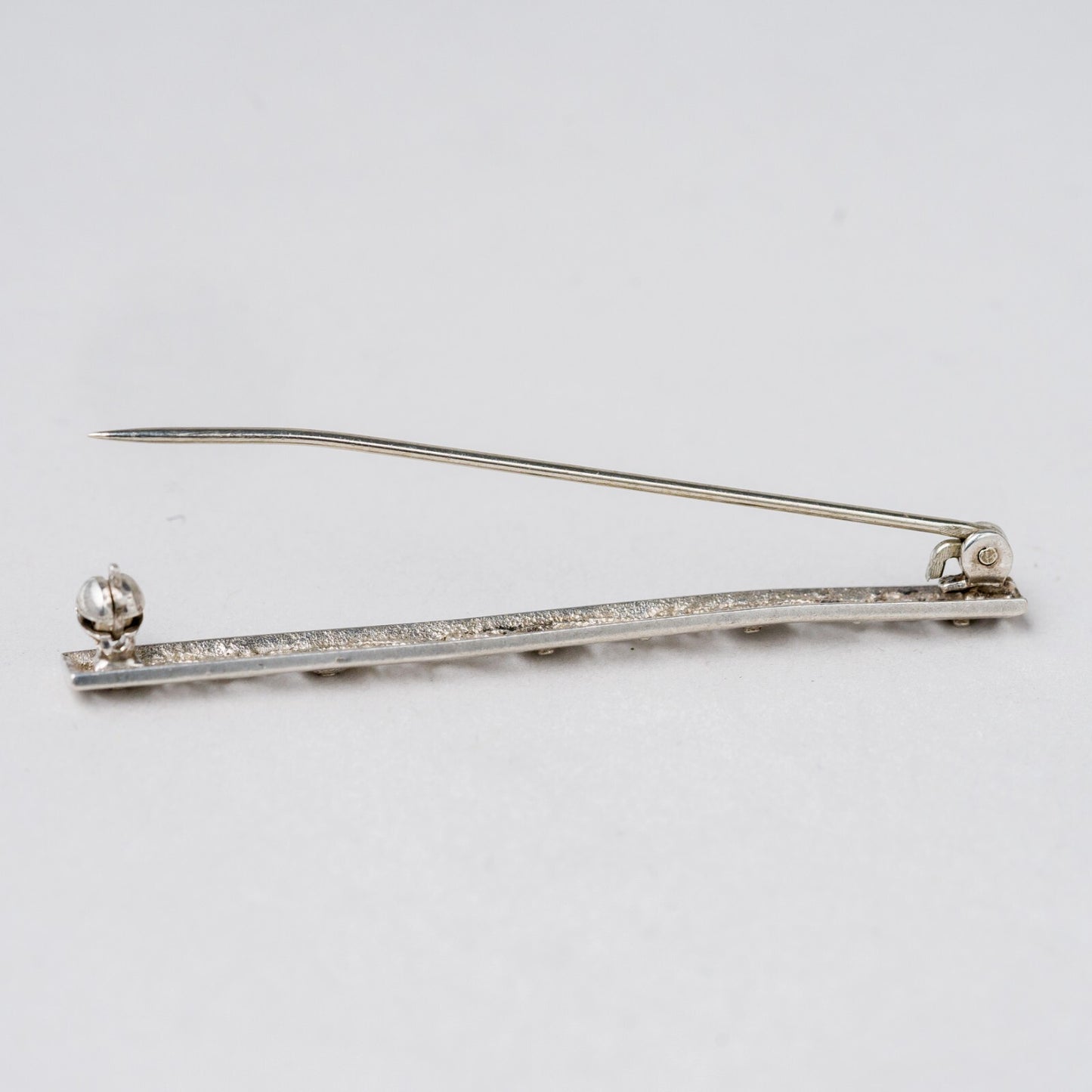 Brosche 835 Silber filigran 6,6 cm 2,47 g5