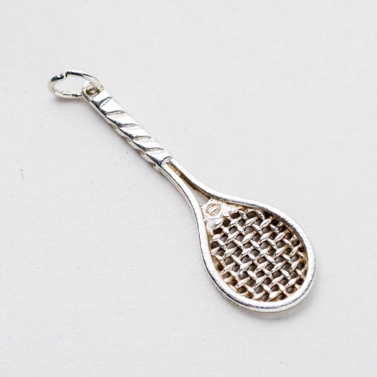 Anhänger Silber Tennisschläger 3,5 cm 1,27 g5
