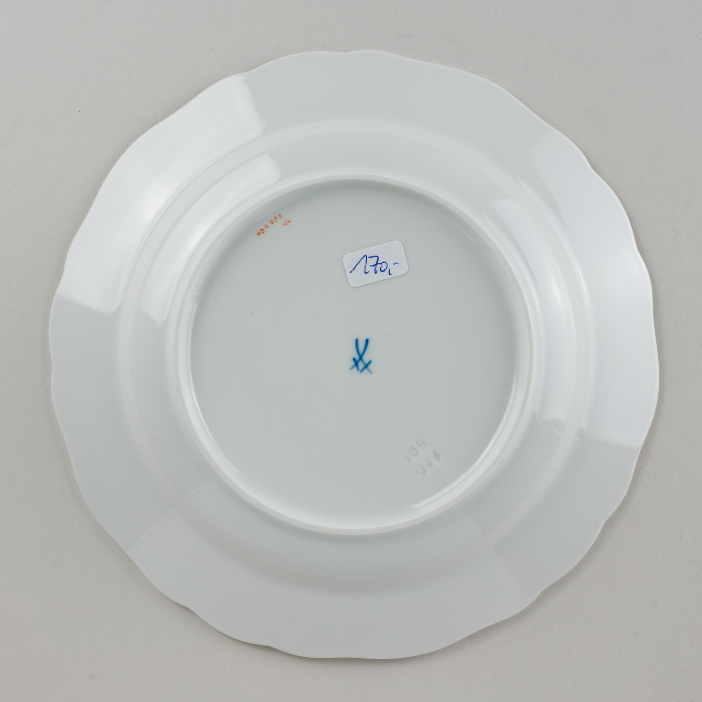 Meissen Teller Strelitzie 18 cm 1. Wahl Neuware1