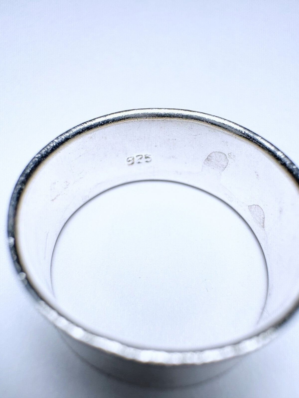 Ring 925er Silber Größe 64 Glatt 6,23g5
