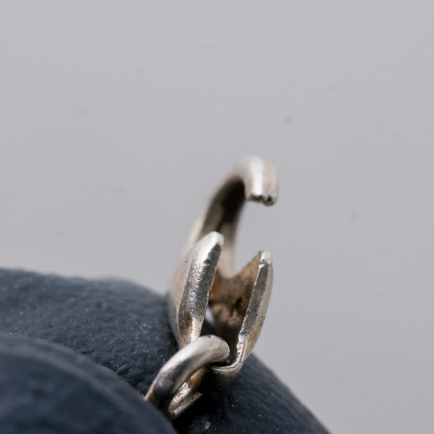 Anhänger 925 Silber "J" Weiße Steine 1,5 cm 1,41 g5