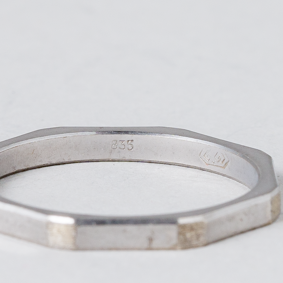 Ring 835er Silber 1,55 g Größe 53 (16,8 mm Ø)3
