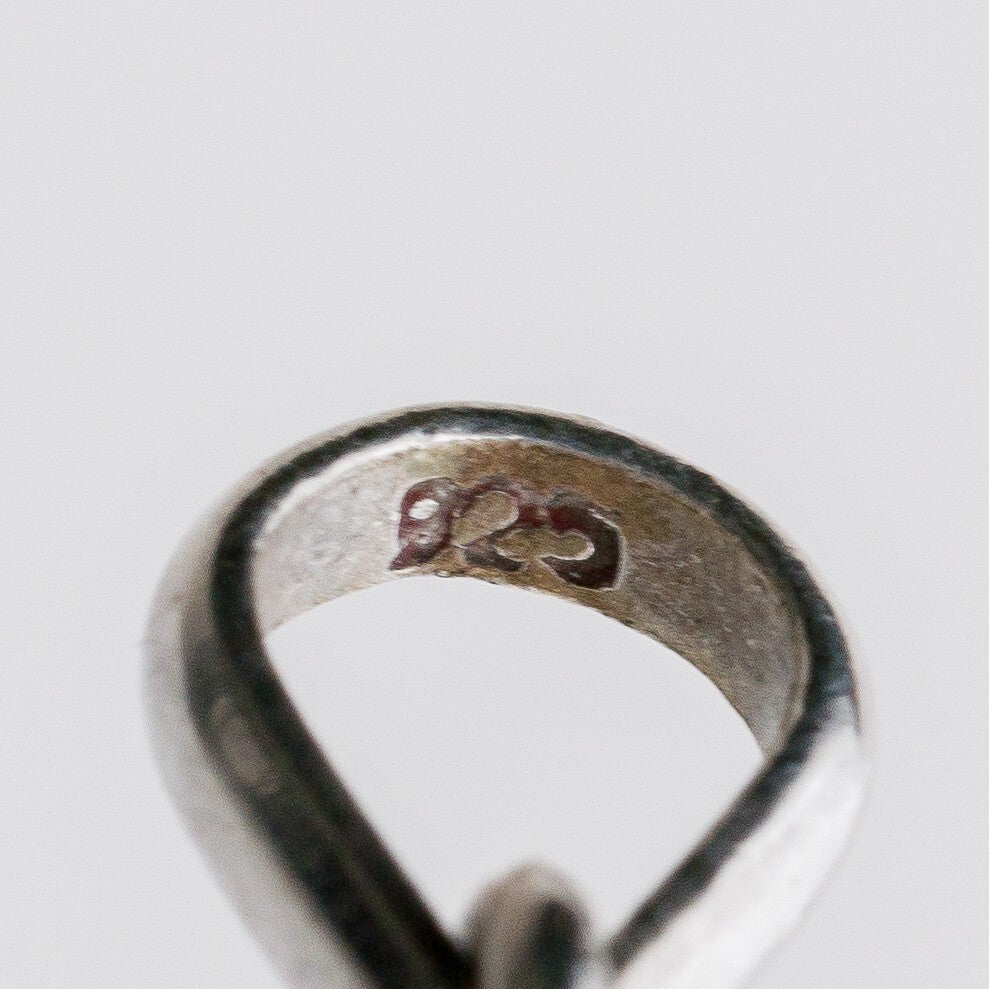 Anhänger 925 Silber Blauer Stein 4,2 cm 7,45 g7