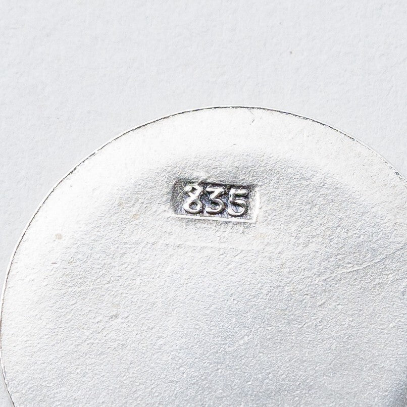 Anhänger 835 Silber Sternzeichen Zwilling 2,3 cm 1,63 g7