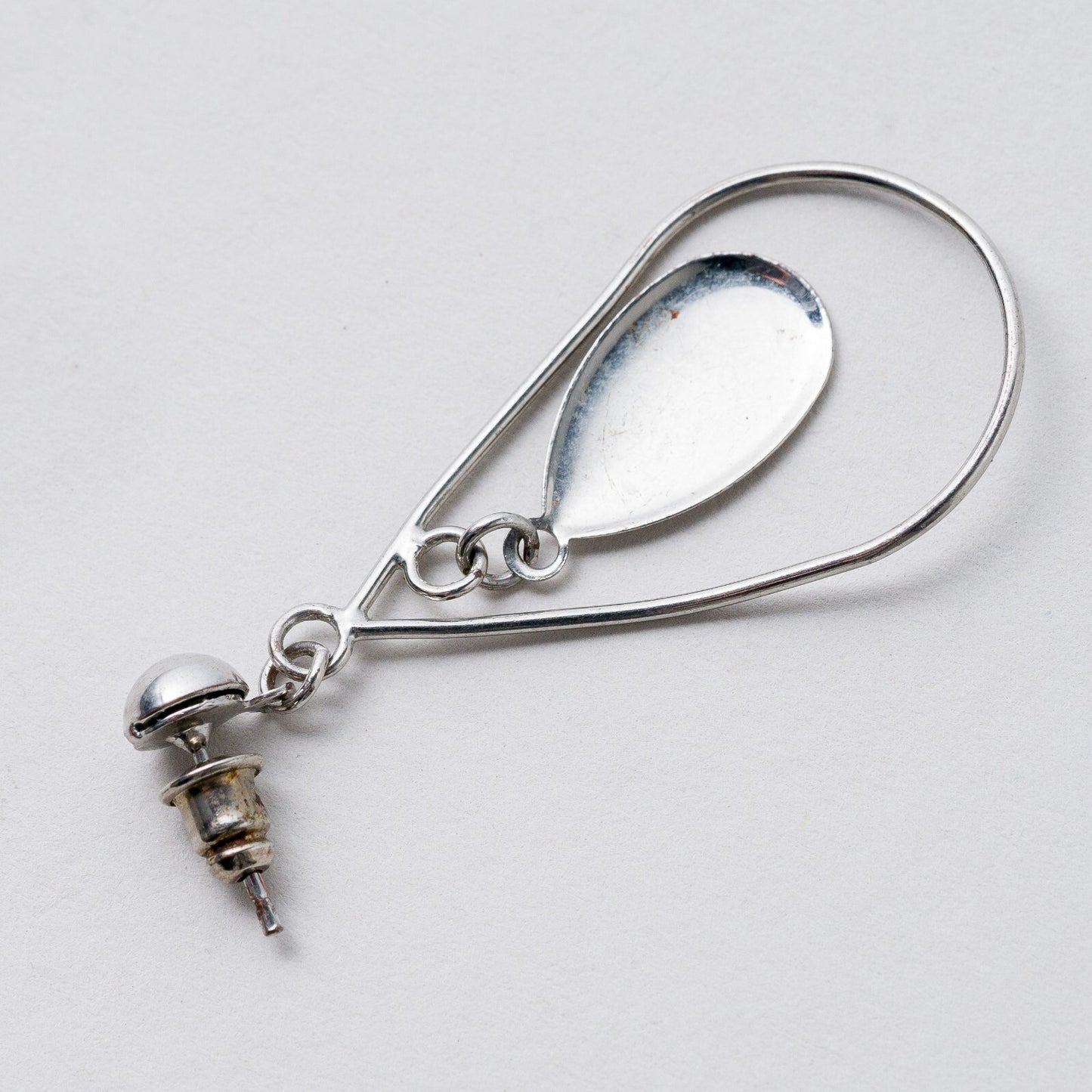 Einzelner Ohrring Hängeohrring Silber 1,55 g5
