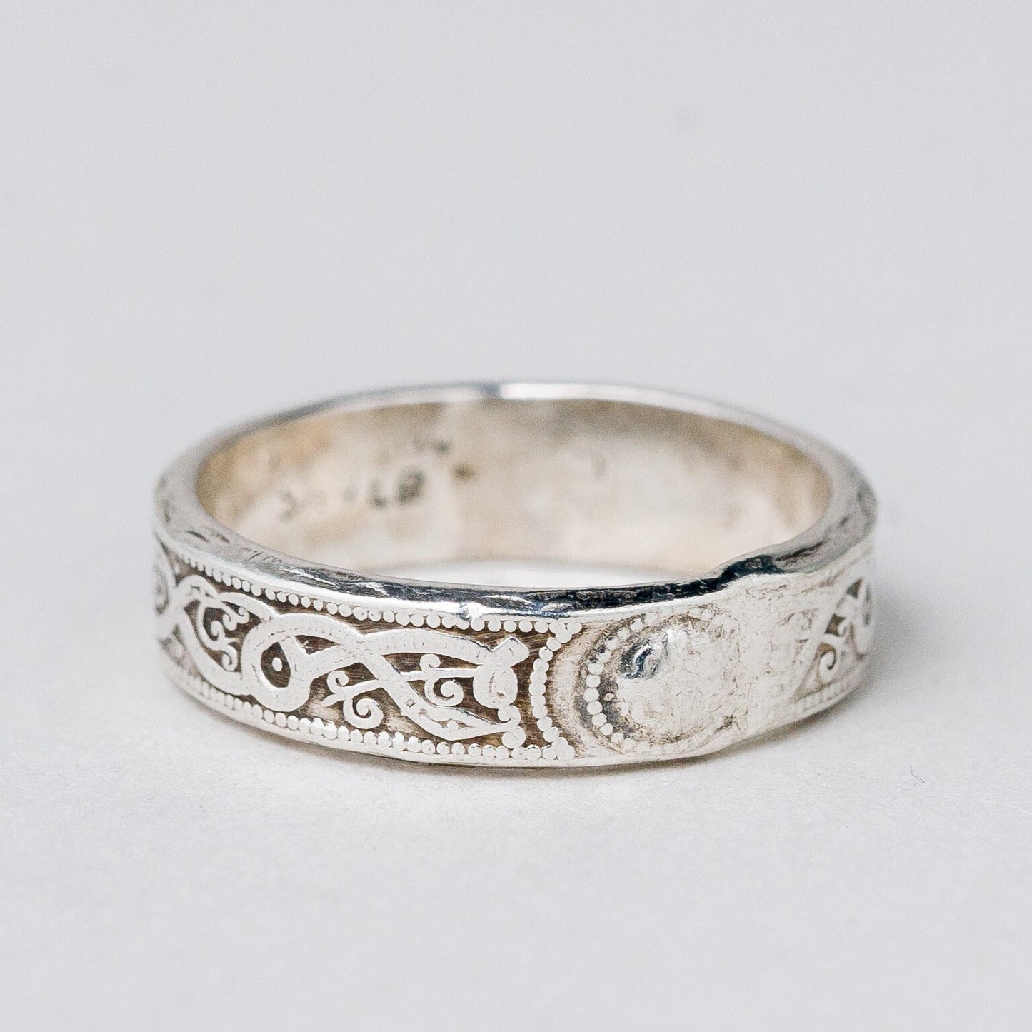 Silber Ring Größe 49 (15,6 mm Ø) 2,81 g6