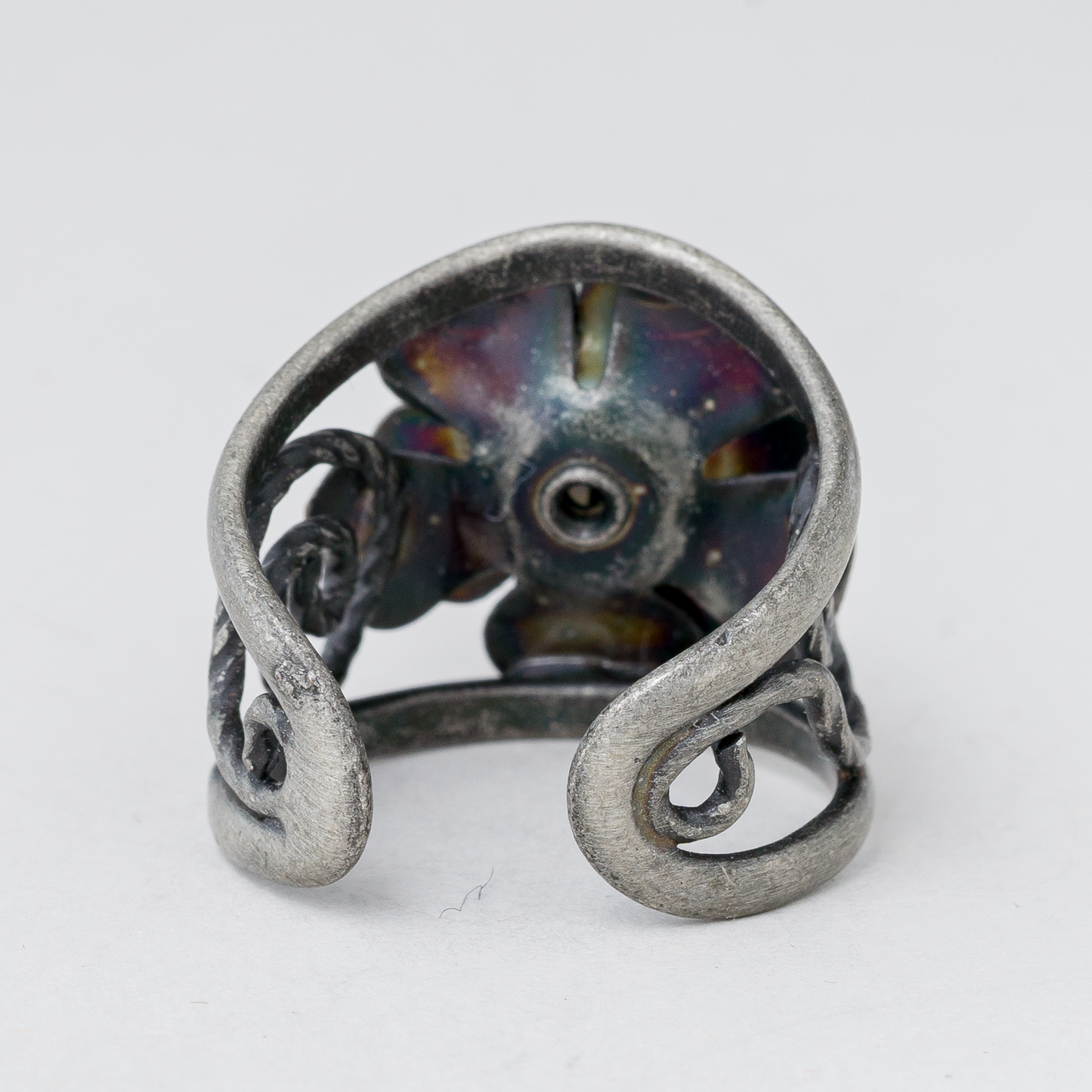 Ring Rose 5,47 g Silber Größe flexibel2