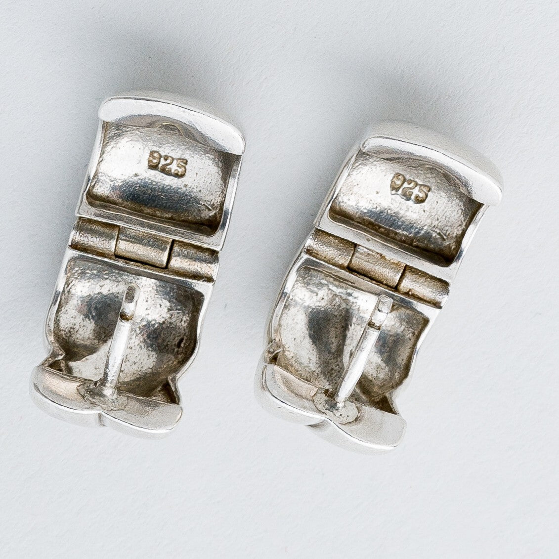 Silber Ohrringe Huggies 925 7,12 g4