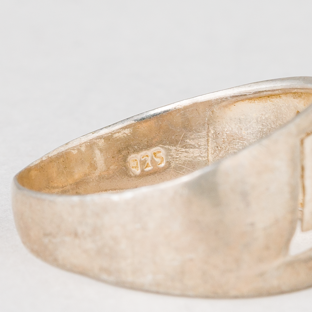 Ring 925er Silber 2,41 g Größe 59 (18,8 mm Ø)3
