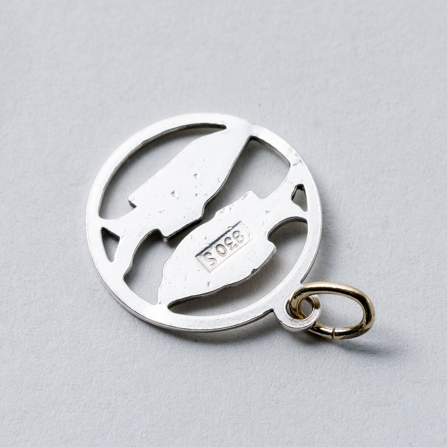 Anhänger 830 Silber Fische 2,1 cm 0,95 g8