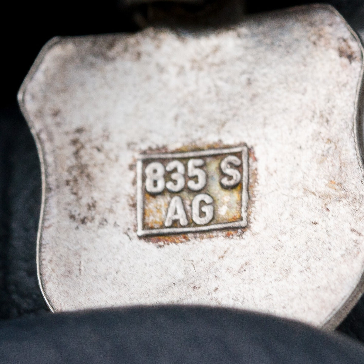 Anhänger Souvenir 835 Silber Kopenhangen 1,5 cm 0,96 g6