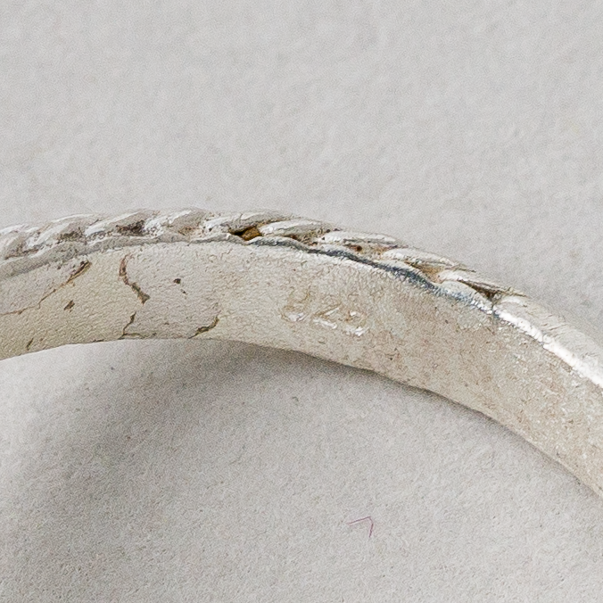 Ring 925er Silber 4,79 g Größe 54 (17,2 mm Ø)3