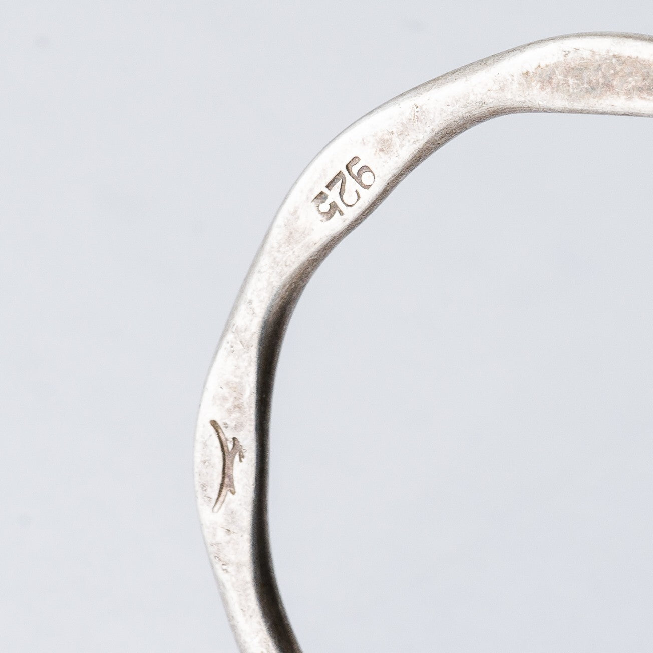 Einzelner Ohrring Creole 925er Silber 1,13 g5