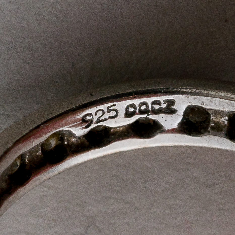 Ring 925er Silber 2,37 g Größe 54 (17,2 mm Ø)3