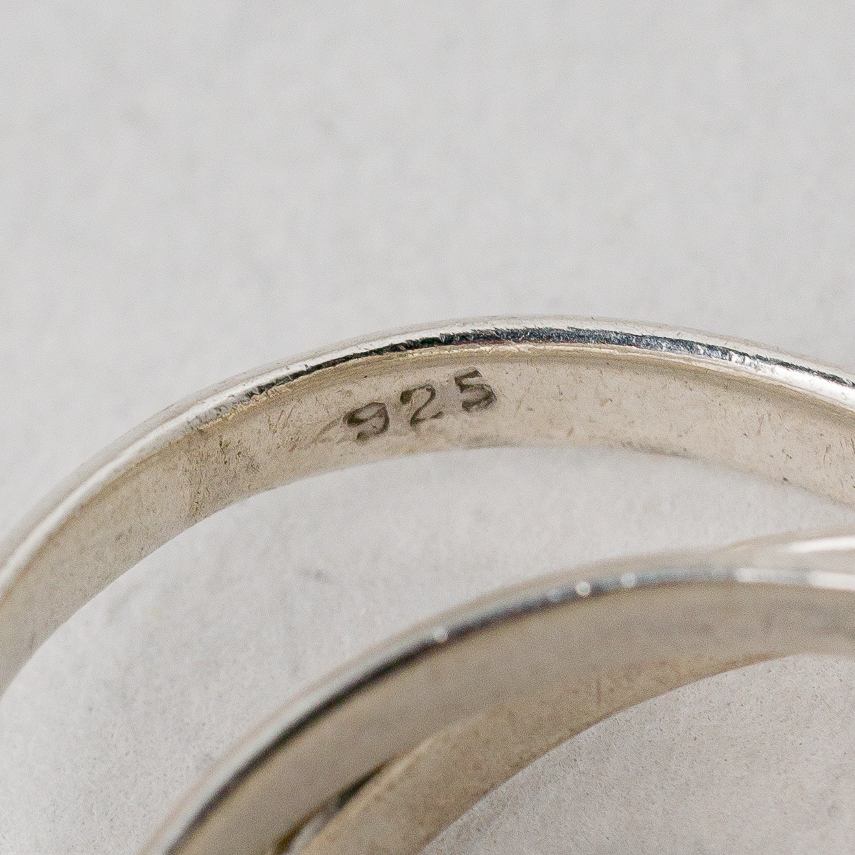 3 x Ring Trinity 925er Silber 5,98 g Größe 57 (18,1 mm Ø)3