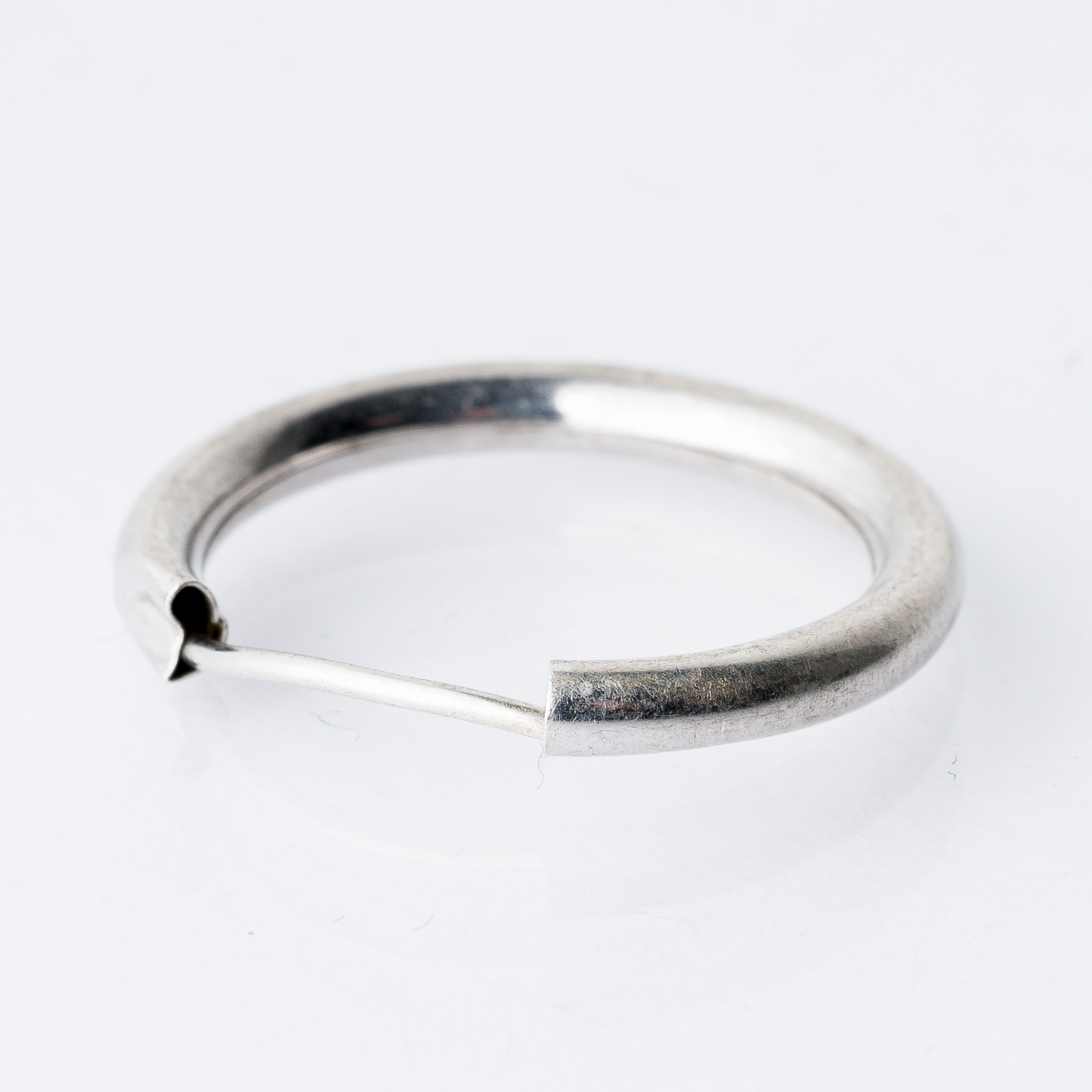 Einzelner Ohrring Creole Silber 0,54 g3