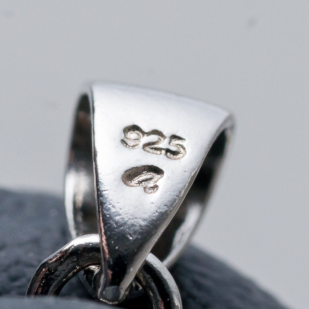 Anhänger Silber 925 Kreuz Weiße Steine 2,6 cm 2,01 g6