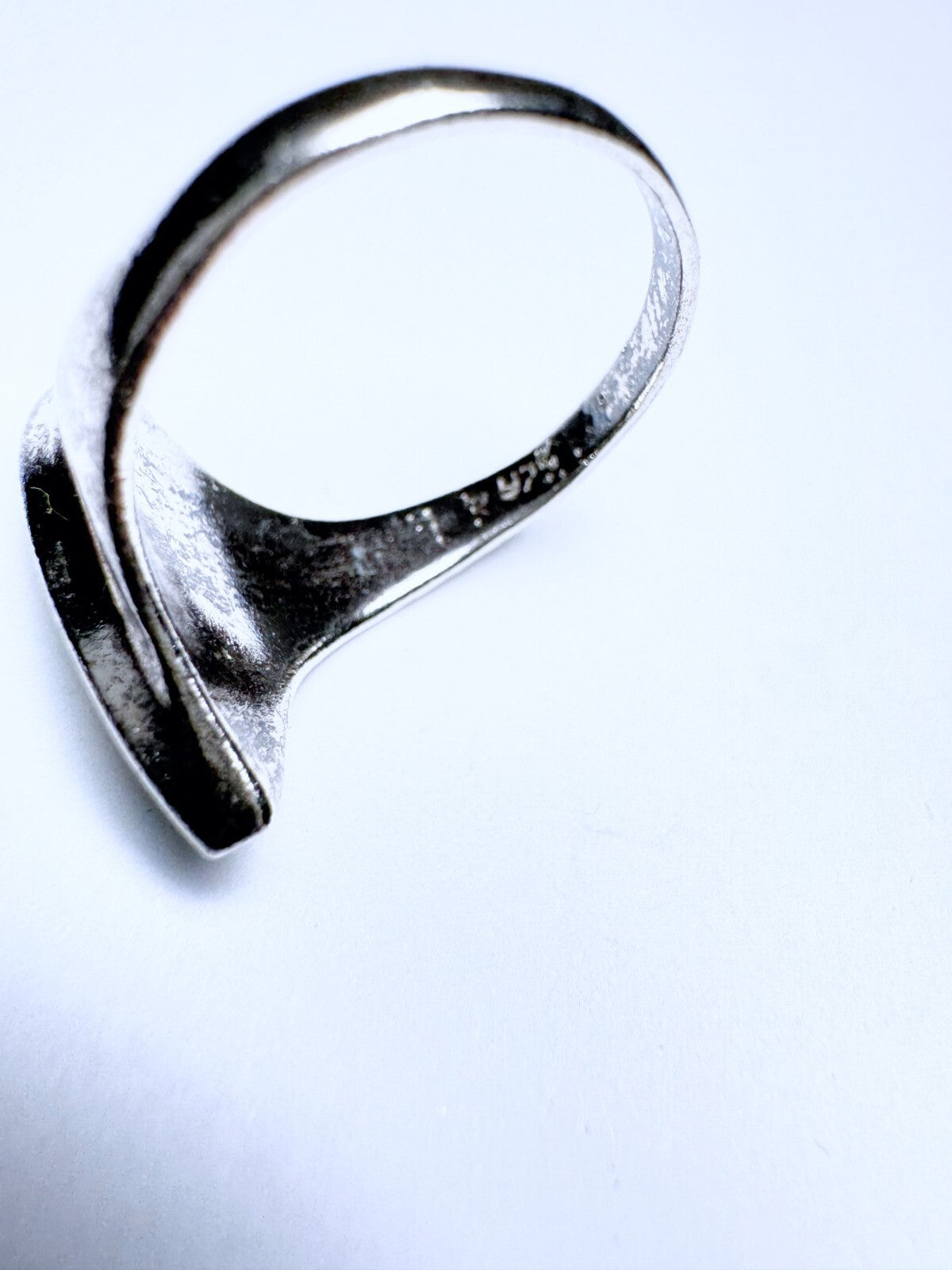 Ring 925er Silber Größe 57 Perlumtt 4,58g3