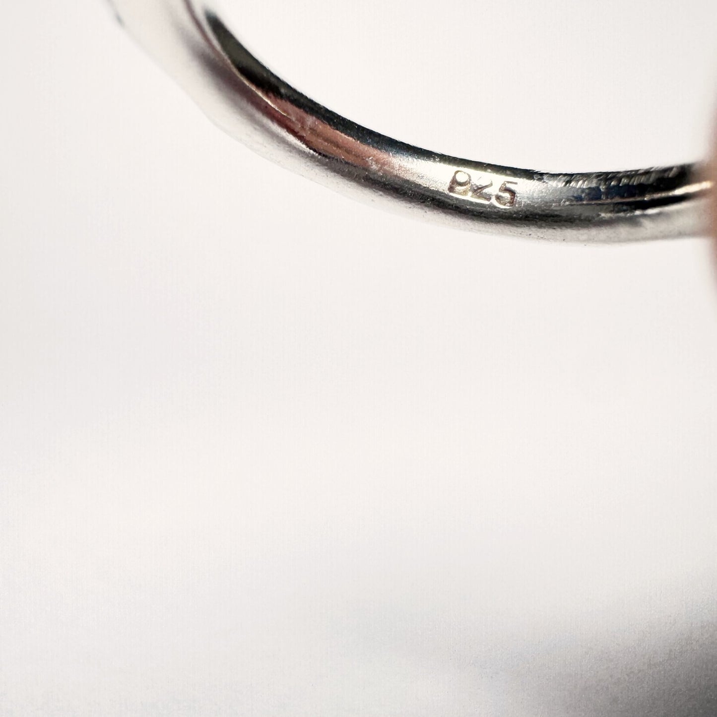 Ring 925er Silber (gestempelt) Größe 48 mit Zacken 2,6g6