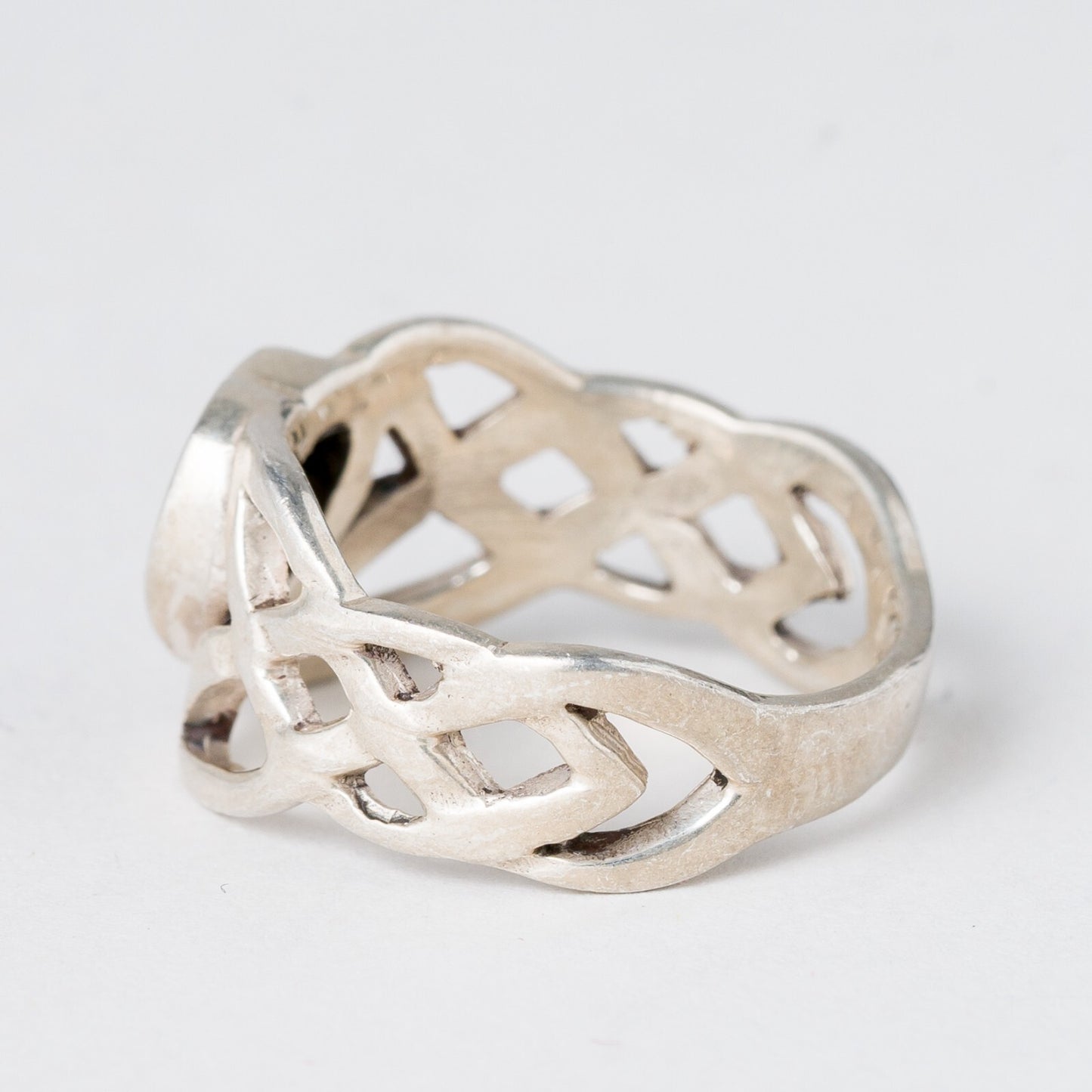 Silber Ring Blaues Herz Größe 53 (16,8 mm Ø) 3,96 g4