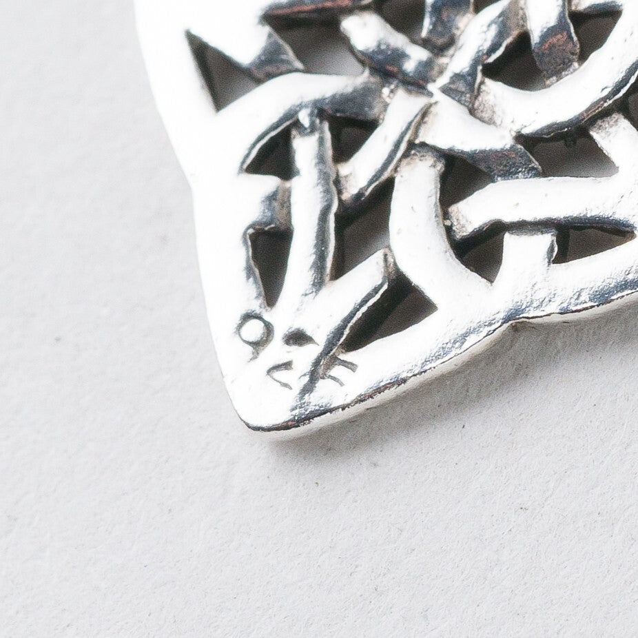 Anhänger 925 Silber Keltisch 1,8 cm 1,15 g6