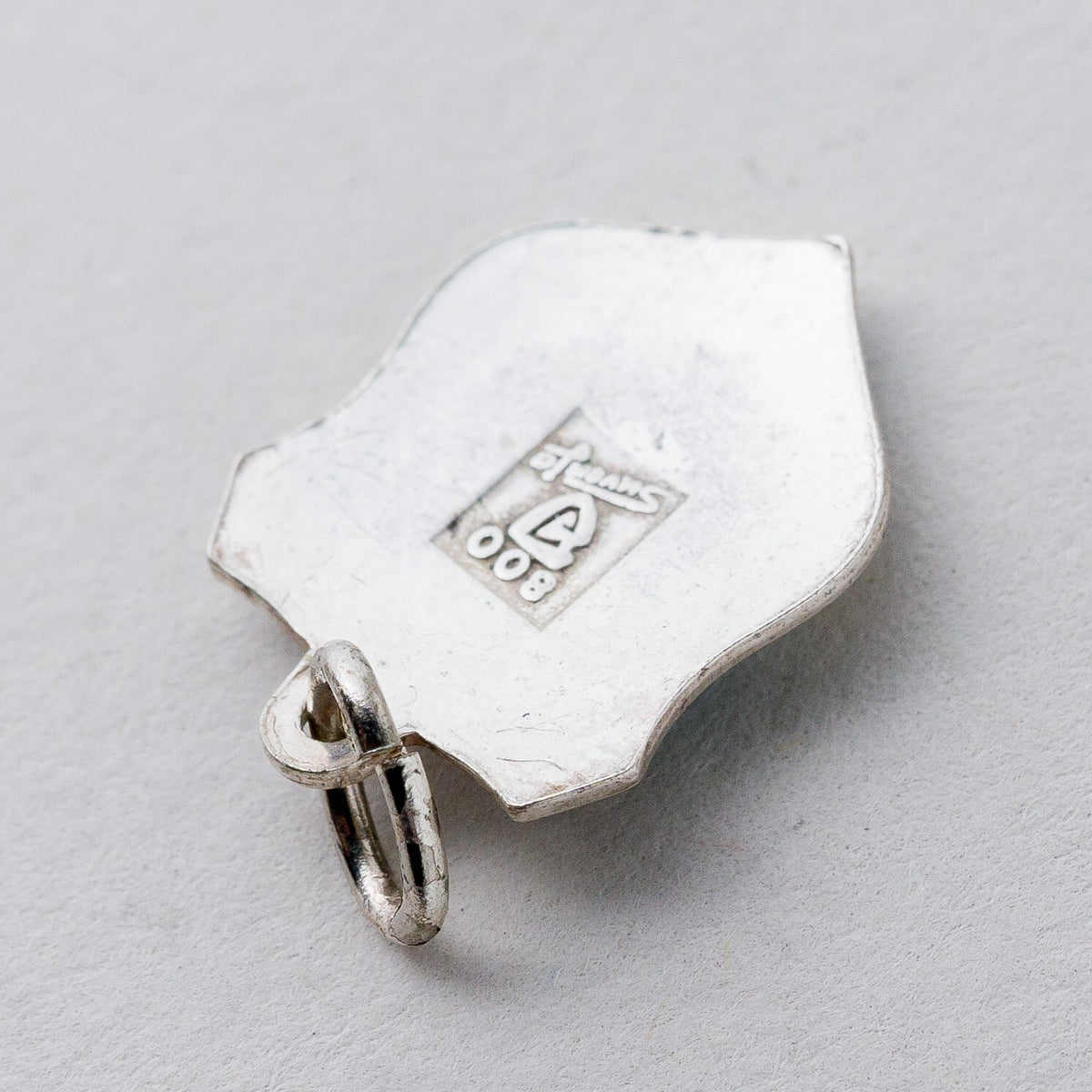 Anhänger Souvenir 800 Silber Walsrode Vogelpark 1,5 cm 0,98 g5
