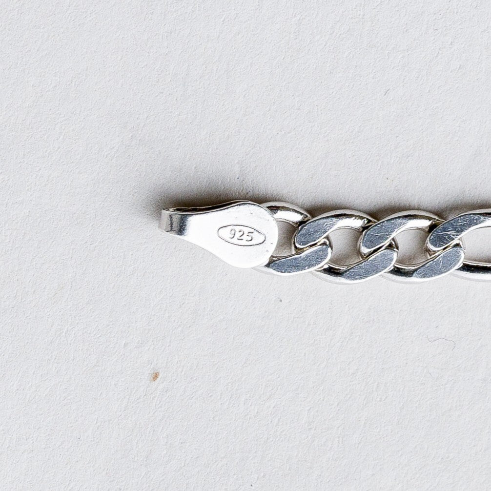 Silber Armband 925 Panzerkette 19 cm 6,24 g4