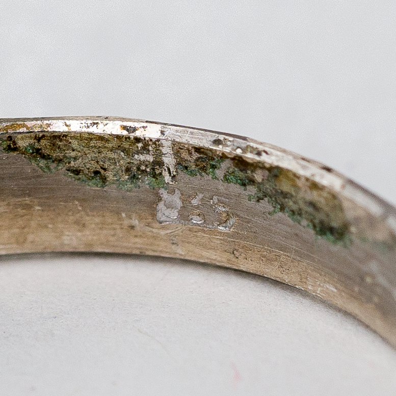 Ring 1,64 g 835er Silber Größe 63 (20,0 mm Ø)3