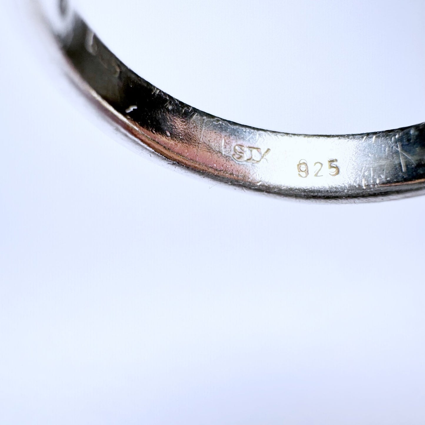 Ring 925er Silber Größe 53 mit orientalischem Muster 2,22g6