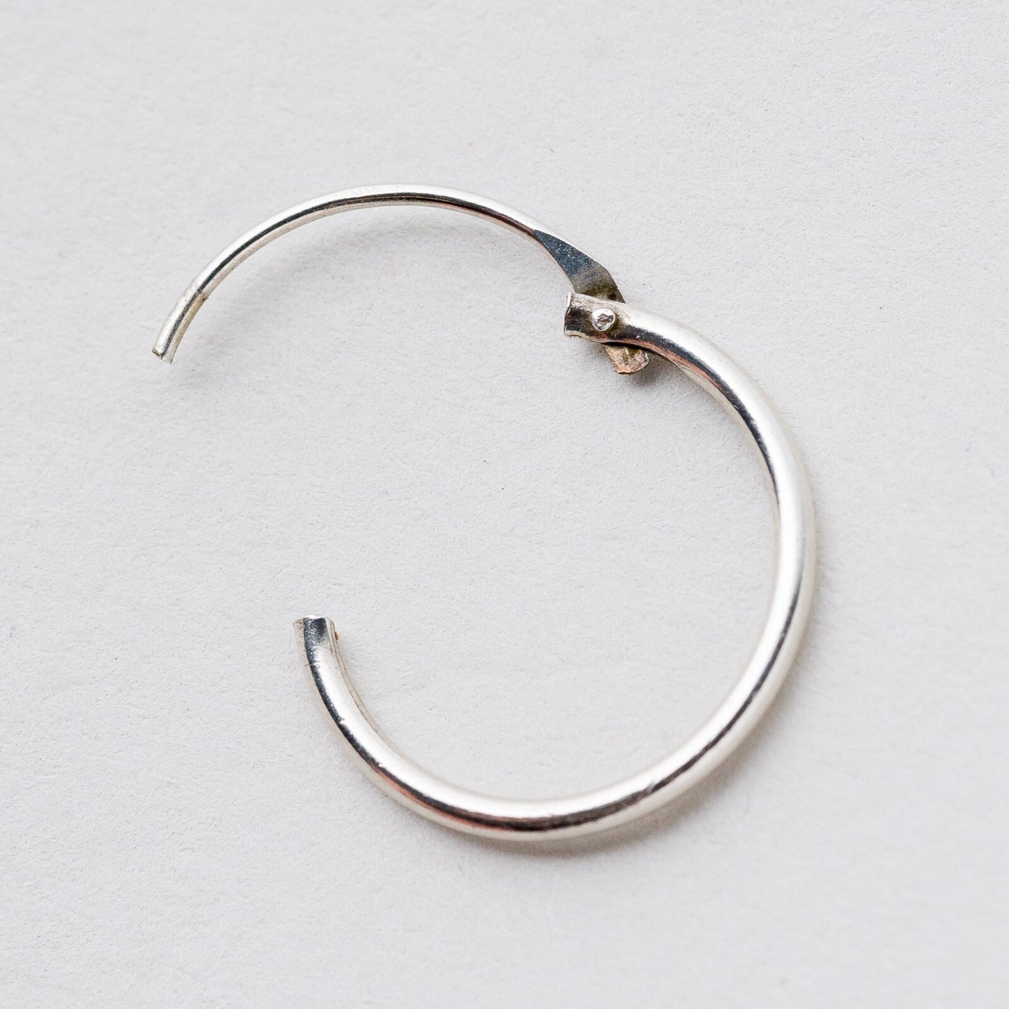 Einzelner Ohrring Creole Silber 0,27 g6