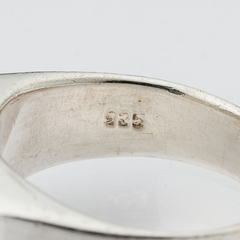 Silberring Pink 925er Silber 5,52 g Größe 54 (17,2 mm Ø)3