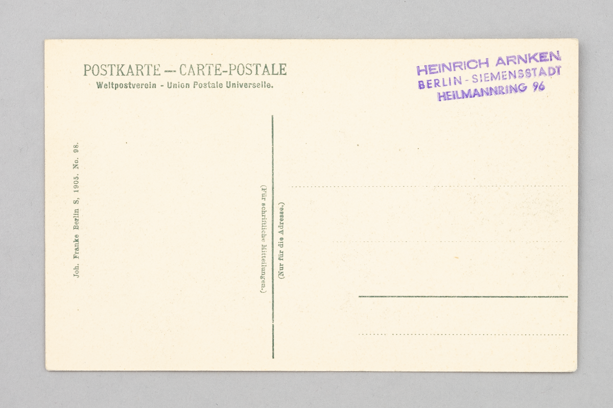 Ansichtskarte Berlin Friedrichsbrücke und National-Galerie um 19001