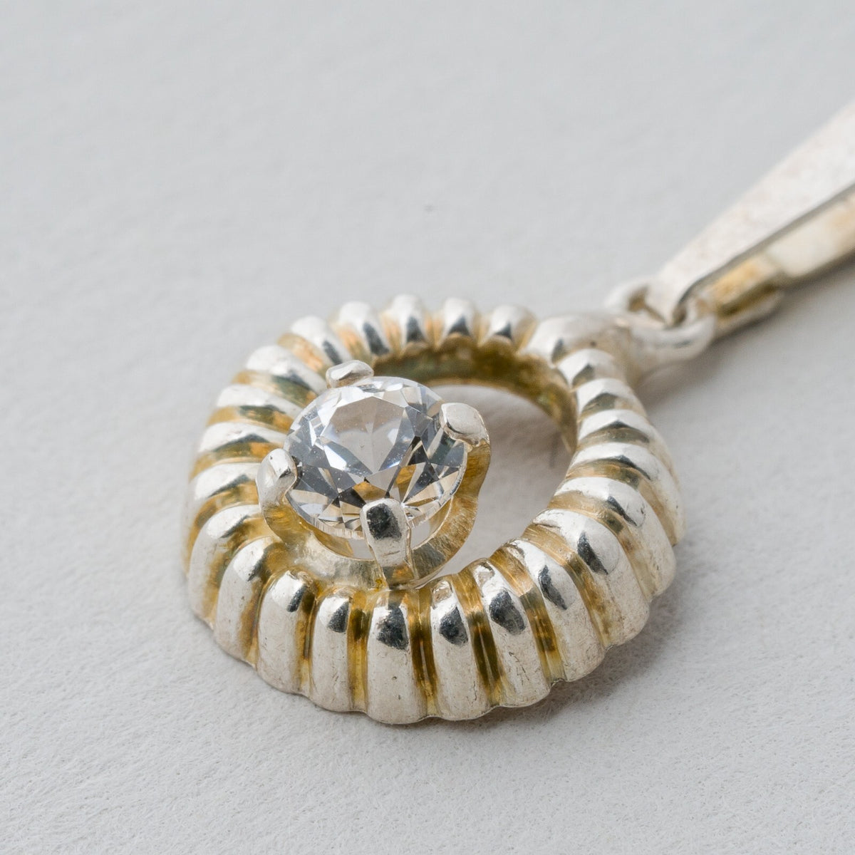 Anhänger Steinbesatz 925er Silber 0,74 g3