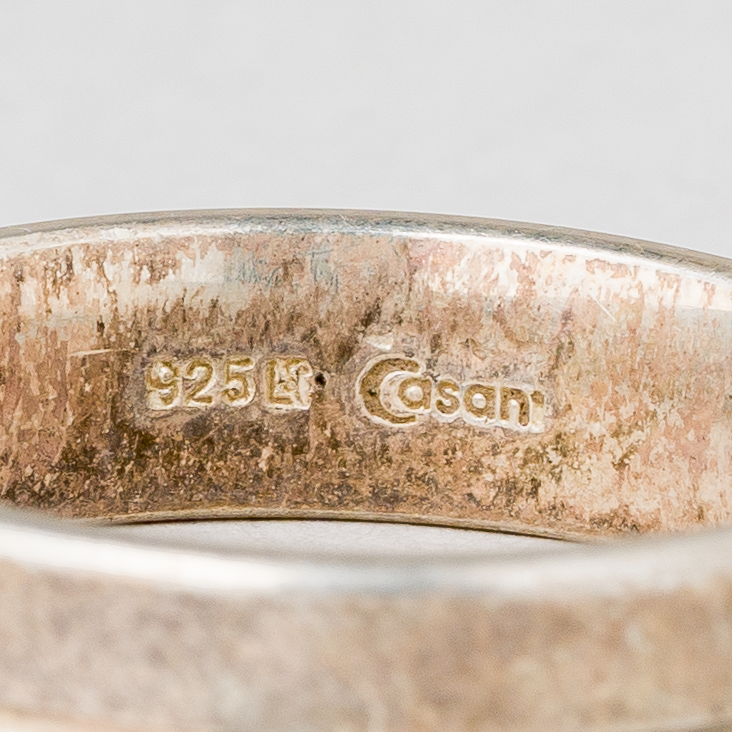 Ring 925er Silber 6,45 g Größe 64 (20,3 mm Ø)3