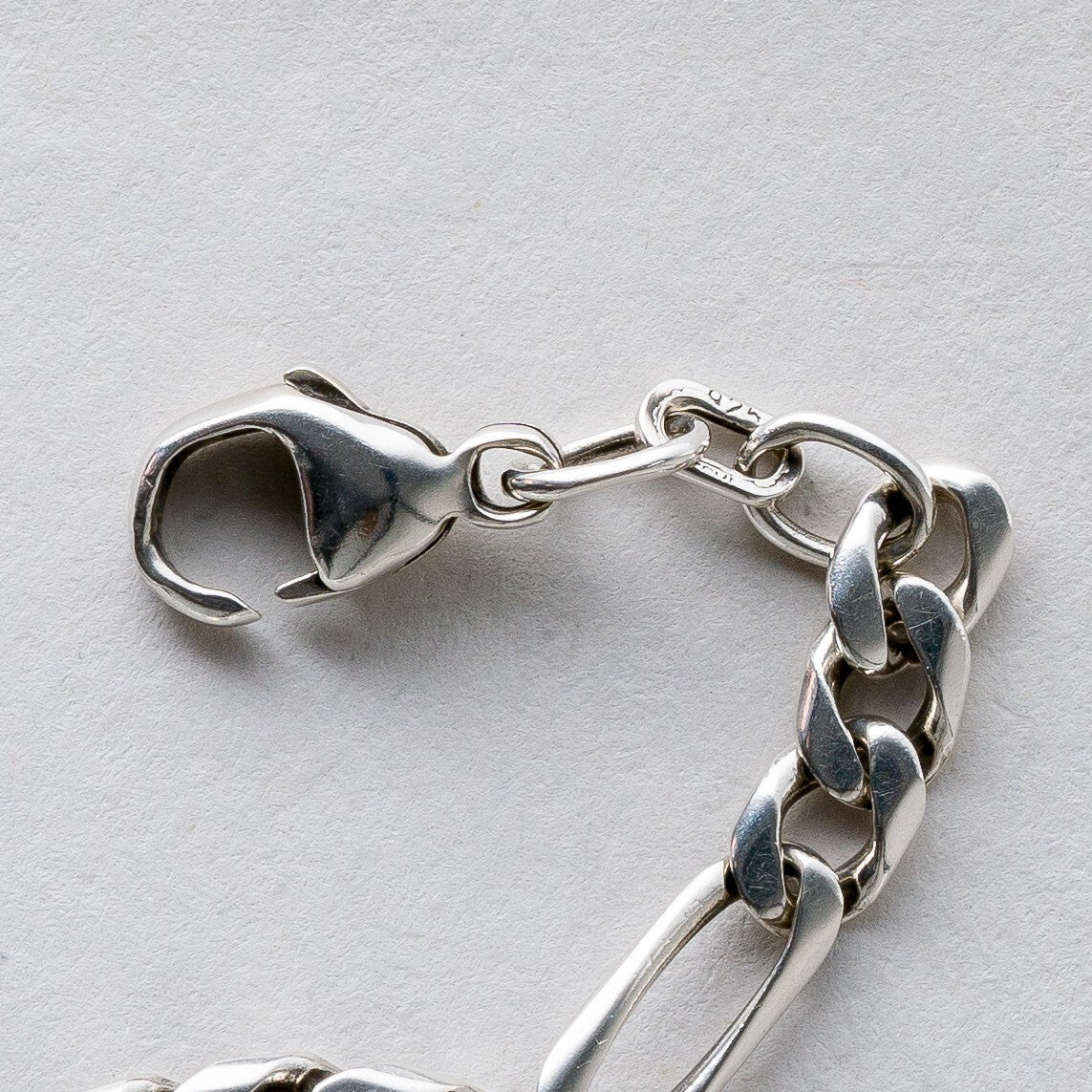 Silber Armband Panzerkette 23 cm 9,5 g4