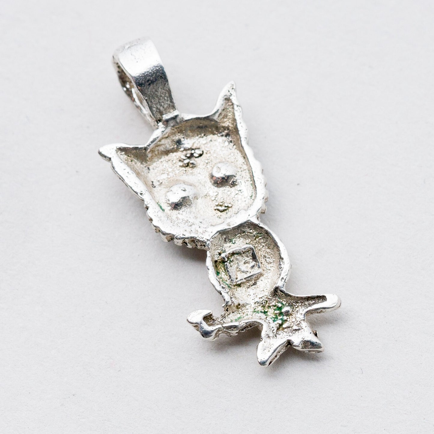 Silber Anhänger Kettenanhänger Eule 3 cm 2,3 g5