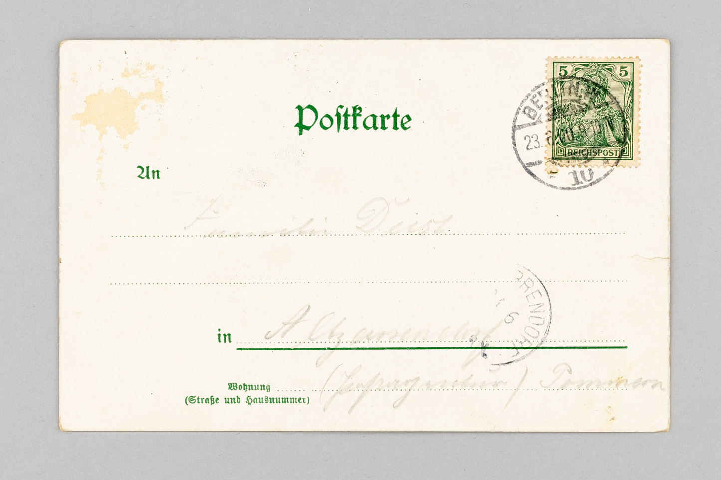 Ansichtskarte Gruss aus Berlin Reichshallen 19001