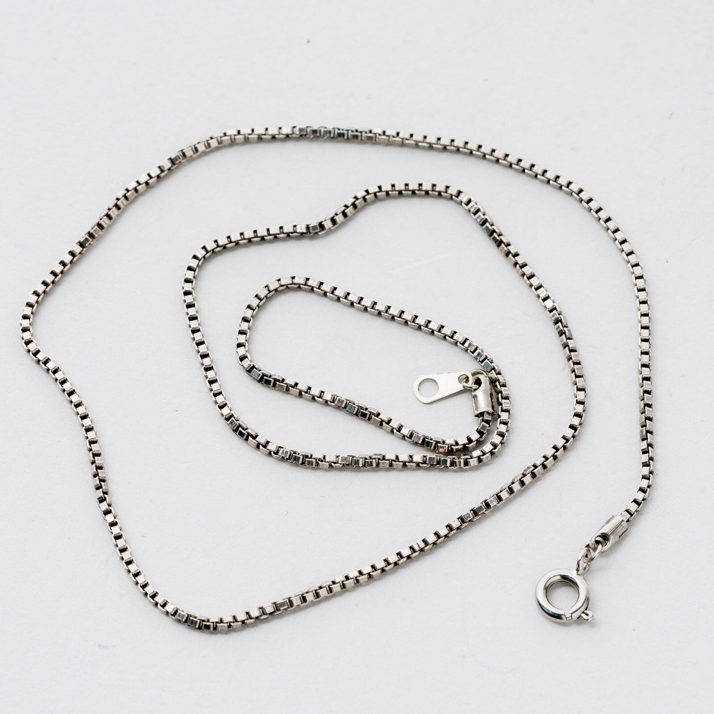 Silber Silberkette Halskette 42 cm Venezianerkette 3,62 g5